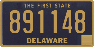 DE license plate 891148