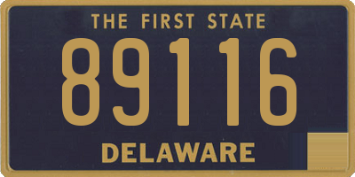 DE license plate 89116