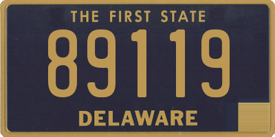 DE license plate 89119