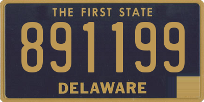 DE license plate 891199