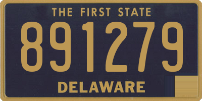 DE license plate 891279