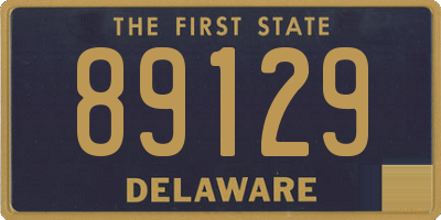 DE license plate 89129