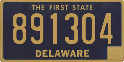 DE license plate 891304