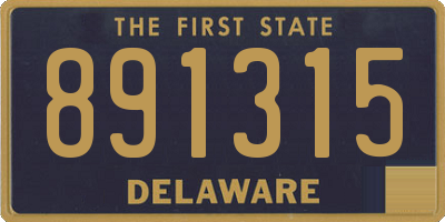 DE license plate 891315