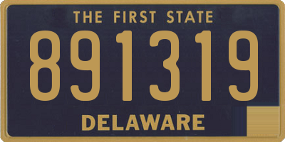 DE license plate 891319
