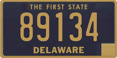 DE license plate 89134