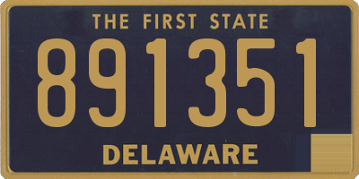 DE license plate 891351