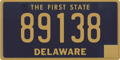 DE license plate 89138