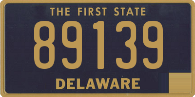 DE license plate 89139