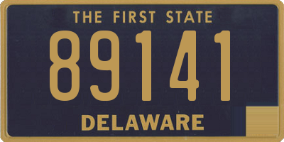 DE license plate 89141