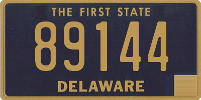 DE license plate 89144