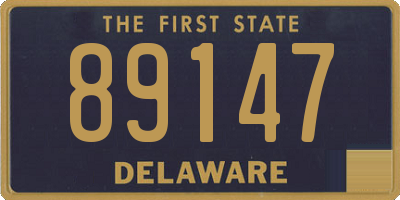 DE license plate 89147