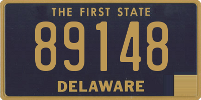 DE license plate 89148