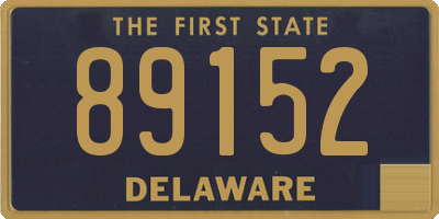 DE license plate 89152