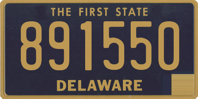 DE license plate 891550