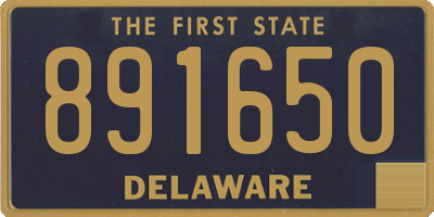 DE license plate 891650
