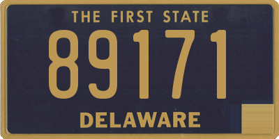 DE license plate 89171