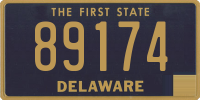 DE license plate 89174