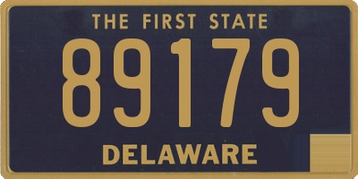 DE license plate 89179
