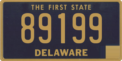 DE license plate 89199