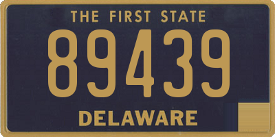 DE license plate 89439