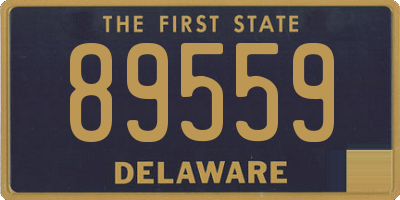 DE license plate 89559