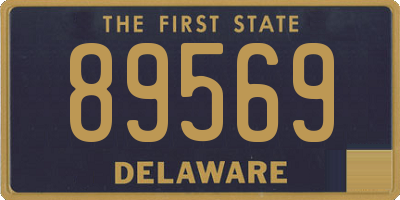 DE license plate 89569