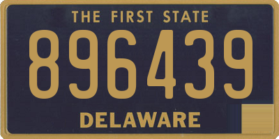 DE license plate 896439