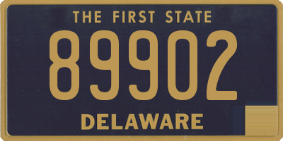 DE license plate 89902