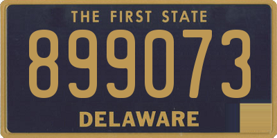 DE license plate 899073