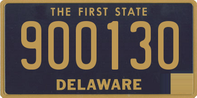 DE license plate 900130