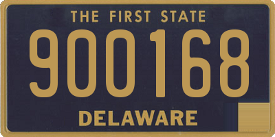 DE license plate 900168