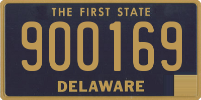 DE license plate 900169