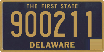 DE license plate 900211