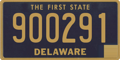 DE license plate 900291