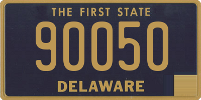 DE license plate 90050