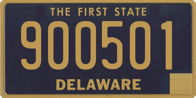 DE license plate 900501