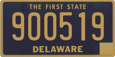 DE license plate 900519
