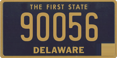 DE license plate 90056