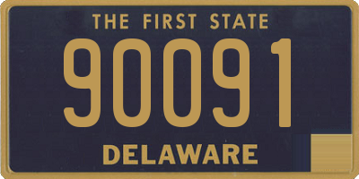 DE license plate 90091