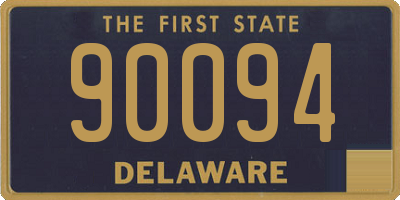 DE license plate 90094