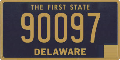 DE license plate 90097