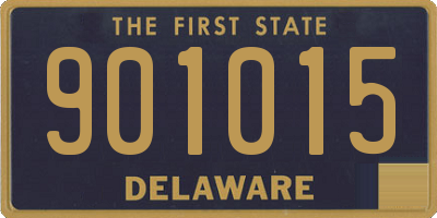DE license plate 901015