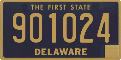 DE license plate 901024