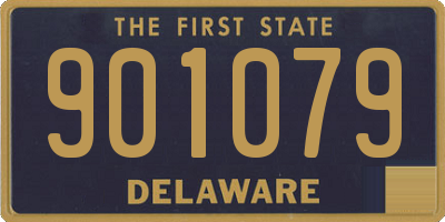 DE license plate 901079
