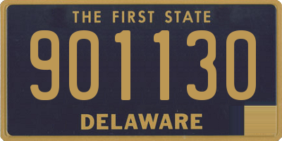 DE license plate 901130
