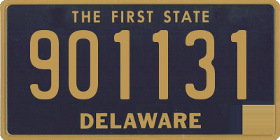 DE license plate 901131
