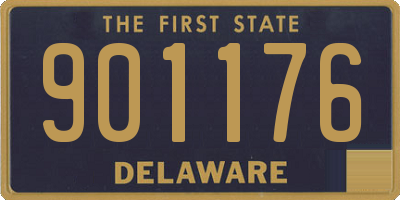 DE license plate 901176