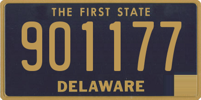 DE license plate 901177