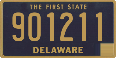DE license plate 901211